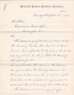 Haworth Documents Visit to Carlisle of Iowa Chiefs