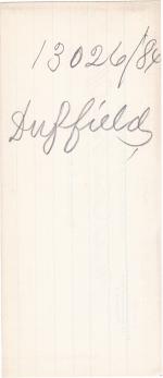 Special Case for Suffield