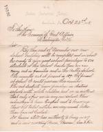 Request to Send William Campbell to Crow and Sioux Agencies Request to Send William Campbell to Crow and Sioux Agencies