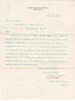 Response to Request to Enroll Zuni Student in 1892