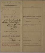 Requisition for Blanks and Blank Books, June 1892