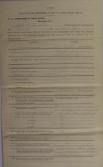 Application for Employment from Kate S. Bowersox 