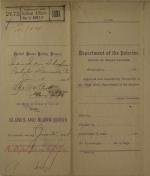 Requisition for Blanks and Blank Books, January 1894