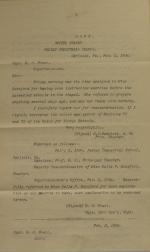 Correspondence Regarding Della F. Botsford Correspondence Regarding Della F. Botsford