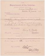 Fanny G. Paull's Application for Leave of Absence