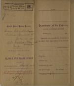 Requisition for Blanks and Blank Books, July 1894