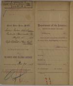 Requisition for Blanks and Blank Books, September 1894