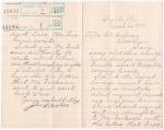 John D. Powless Follows Up S. S. Burleson's Letter Requesting Return of Son