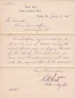 Request to Pay Hocker Farm Rent for Fiscal Year 1896