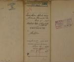 Estimate of Supplies, October 1895 Estimate of Supplies, October 1895