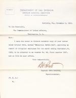 Forwarding Copy of Approved Report of Irregular Employees for September 1896