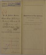 Requisition for Stationery, April 1898