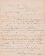 Pratt Forwards Letter and Recommendation for Leonard Tyler