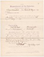 George W. Kemp's Application for Leave of Absence 