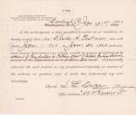 Charles A. Eastman's Application for Six Weeks of Sick Leave