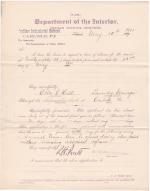 Ella G. Hill's Application for Leave of Absence