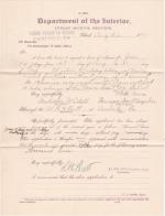 Malcolm W. Odell's Application for Leave of Absence Without Pay
