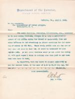 Request to Pay Students Labor Over Summer of 1903