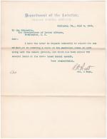 Request to Pay Henderson Farm Rent for the 1904 Fiscal Year