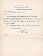 Pratt Forwards Contract for S. L. Diven to Provide Medical Services in 1904