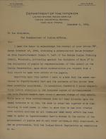 Correspondence Regarding Complaint of Joseph C. Hart