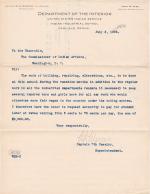 Request to Pay Students Labor Over Summer of 1905