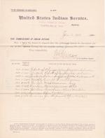 Requisition for Blanks and Blank Books, January 1906
