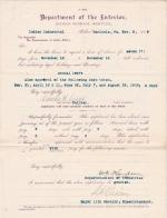 Charles H. Carns' Application for Annual Leave of Absence
