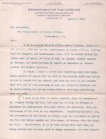 Mercer Responds to Request for Zeigler to Inspect Leather Samples in 1907
