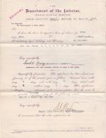Sarah E. Harry's Application for Leave of Absence