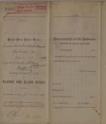 Requisition of Blanks and Blank Books, January 1893