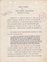 Brief of Charges and Answers Against Superintendent Moses Friedman