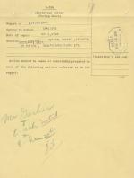 Inspection Report of W.S. Coleman for May 1918