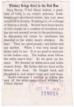 Contested Article Regarding Alleged Former Student
