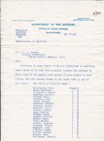 Correspondence and Reports on Tuberculosis Among Students in 1909