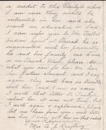 Request for Enrollment for Elsie Krejberg