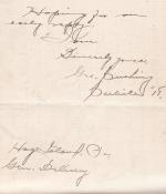 Request of George Cushing to Attend Ford Motor Company Course