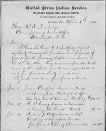 Request to Cover Indispensable Expenses, First Quarter 1880