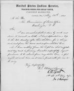 Richard Henry Pratt's Application for Leave of Absence