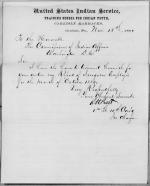 Report of Irregular Employees, October 1880