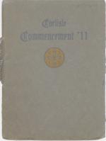 1911 Commencement Schedule