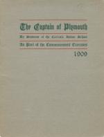 Program for "The Captain of Plymouth," 1909 Program for "The Captain of Plymouth," 1909