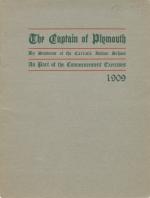 Program for "The Captain of Plymouth," 1909