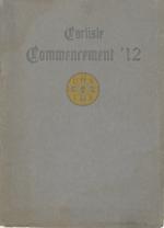 1912 Commencement Program