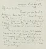 Richard Henry Pratt to Charles Francis Himes in October 1916 Richard Henry Pratt to Charles Francis Himes in October 1916