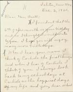 Update Letter from Abeita to Pratt Update Letter from Abeita to Pratt, 1920