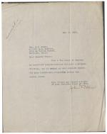 Allen Sends Pratt 80th Birthday Congratulations Allen Sends Pratt 80th Birthday Congratulations, 1920