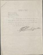 Archiquette Sends Pratt Birthday Congratulations Archiquette Sends Pratt Birthday Congratulations, 1920