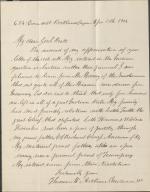 Anderson Responds to Pratt's Information on Miami Anderson Responds to Pratt's Information on Miami, 1914