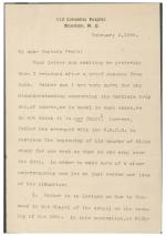 Abbott Sends Further Information About Commencement Lecture Abbott Sends Further Information About Commencement Lecture, 1894